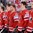 MINSK, BELARUS - MAY 16: Team Canada enjoys their national anthem after a 6-1 victory over Team Italy during preliminary round action at the 2014 IIHF Ice Hockey World Championship. (Photo by Richard Wolowicz/HHOF-IIHF Images)

